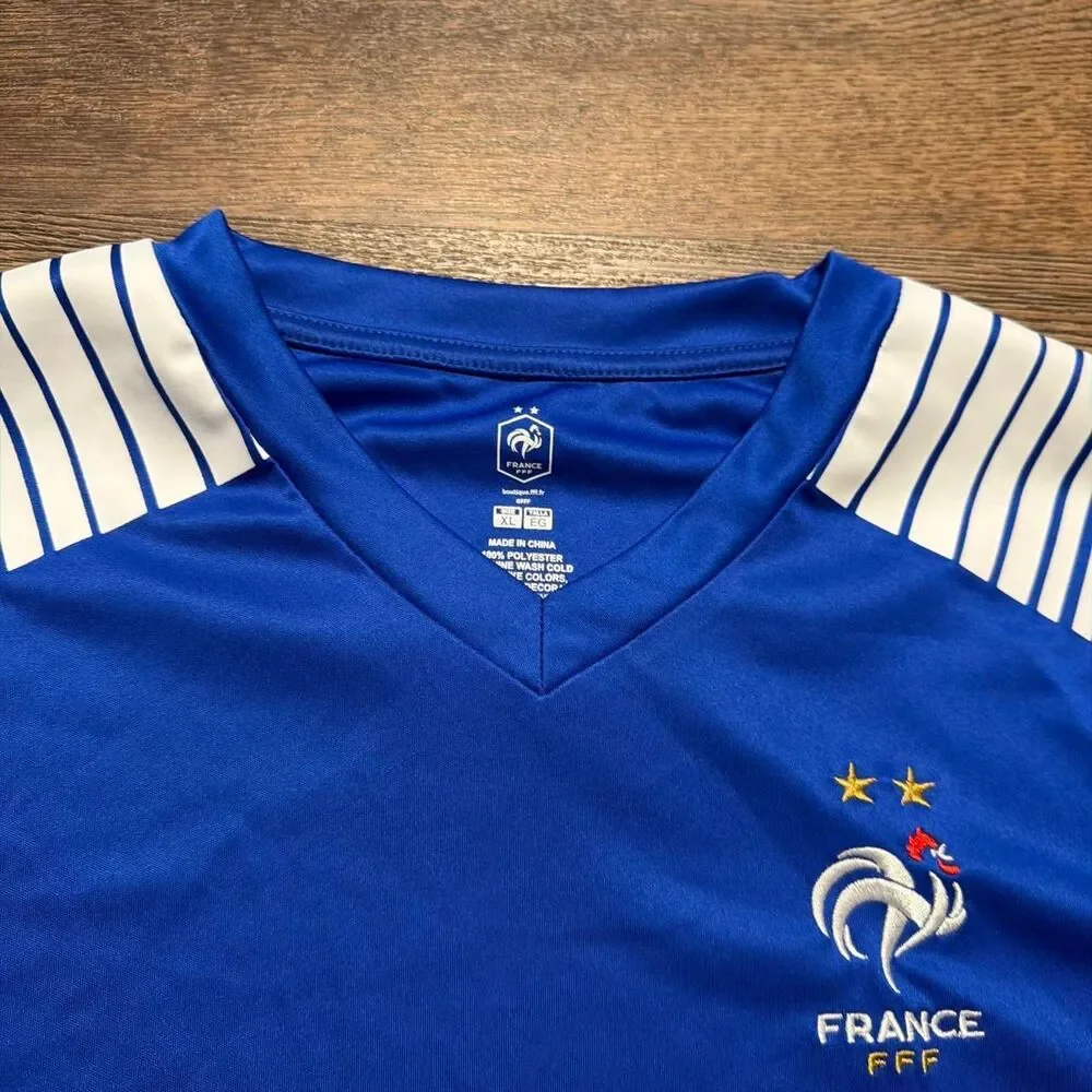 France 2014 World Cup Soccer Jersey Size Men’s XL